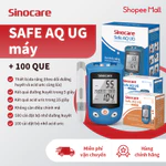 Máy Đo Tiểu Đường Và Axit Uric (Bệnh Gút) 2Trong1 Chính Hãng Sinocare+que thử đường huyết+que thử uric+kim — ảnh 1