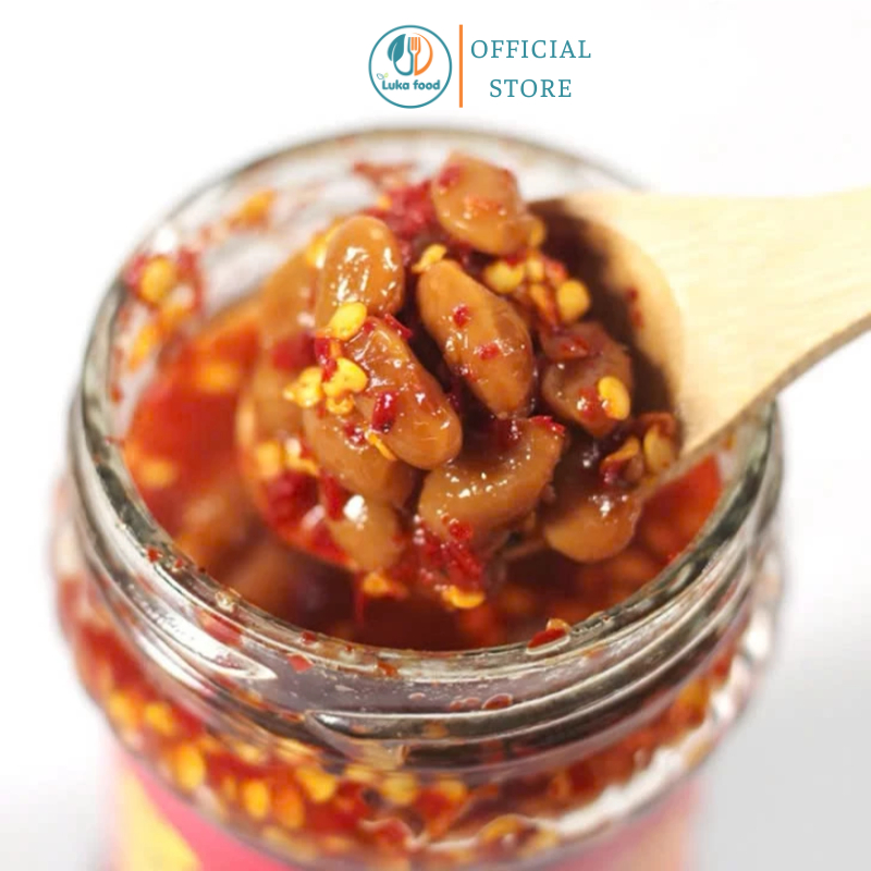 Sốt Đậu Cay Laoganma 210g - Tàu Xì Ngâm Dầu Ớt Chuẩn Vị Tứ Xuyên, Sốt Tàu Xì Thơm Bùi Luka Food