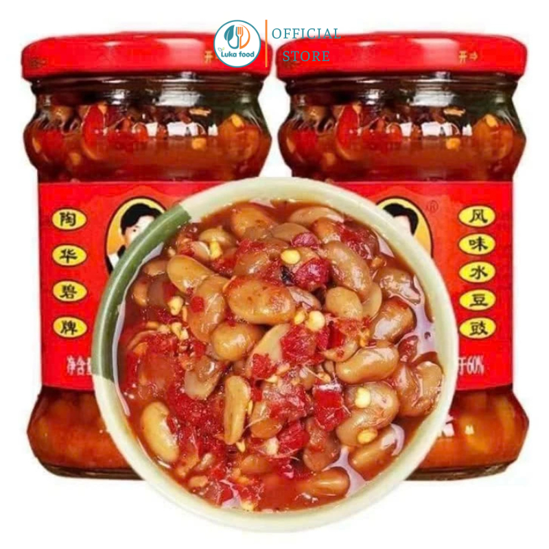 Sốt Đậu Cay Laoganma 210g - Tàu Xì Ngâm Dầu Ớt Chuẩn Vị Tứ Xuyên, Sốt Tàu Xì Thơm Bùi Luka Food