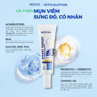Gel Chấm Mụn Mocha Chuyên Sâu 3in1 MOCHA Smart Target (14280)