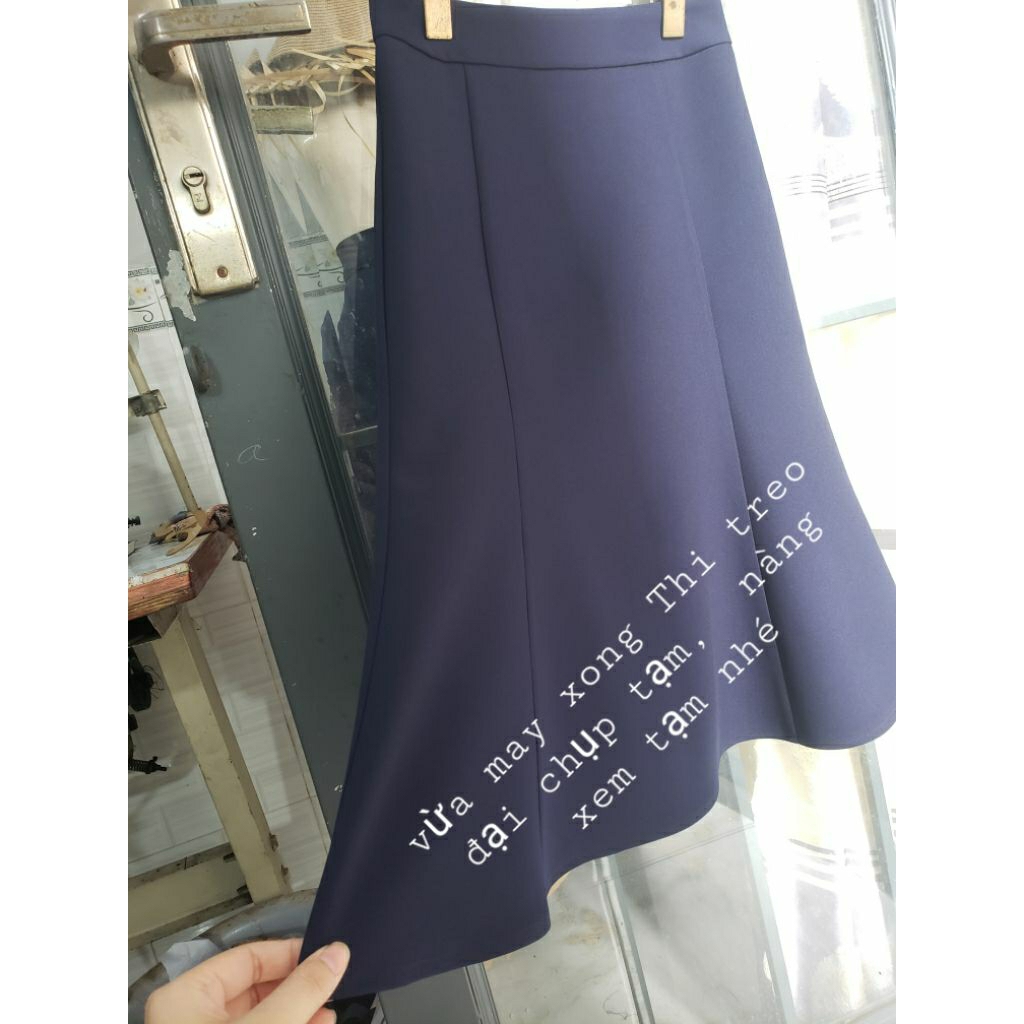 S-5xl Chân váy đuôi cá 7 mảnh có Bigsize/ Chân váy đuôi cá công sở thanh lịch