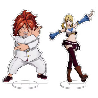 Mô hình Fairy Tail hình Wendy, Mavis, Lucy, cao 15cm, mica acrylic, trang trí cosplay hoặc quà Giáng Sinh.
