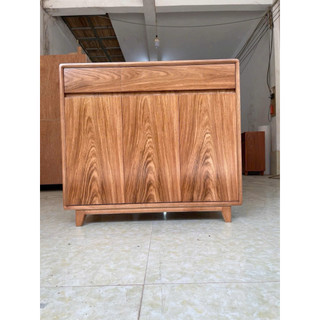 Tủ giày dép gỗ hương xám 1mét hàng kỹ