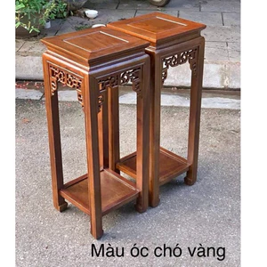 đôn vuông mặt 30,35,40 cao 40,50,60,70,80, cao 90cm 1m 1m10 1m20 gỗ lim, gỗ keo gỗ tự nhiên
