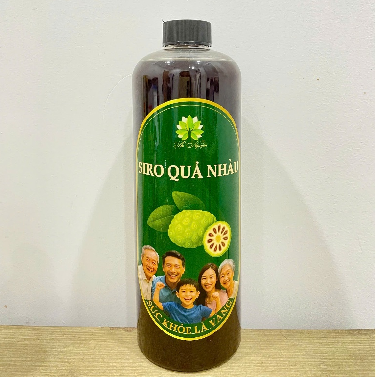 Siro quả nhàu nguyên chất An Nguyên chai 1 lít