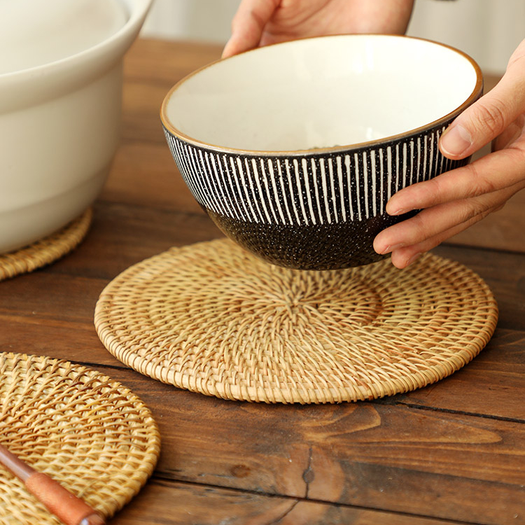 Lót nồi nhiều kích thước - TudoRattan - Thảm trang trí nhà cửa, bàn ăn - Phụ kiện chụp ảnh
