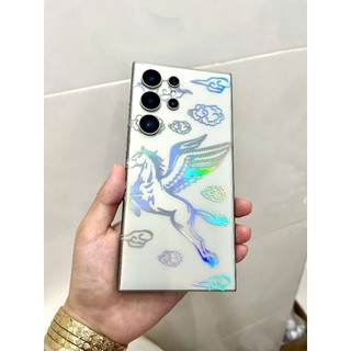 Miếng dán PPF hình Ngựa vân nổi hiệu ứng bảy màu trong nhám cho Điện Thoại