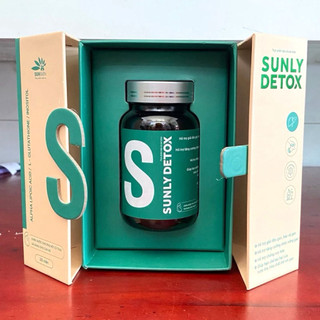 ✅ [Chính Hãng] SUNLY DETOX Hỗ trợ chống oxy hóa, giúp bảo vệ gan, giúp giải độc gan | Hộp 30 viên