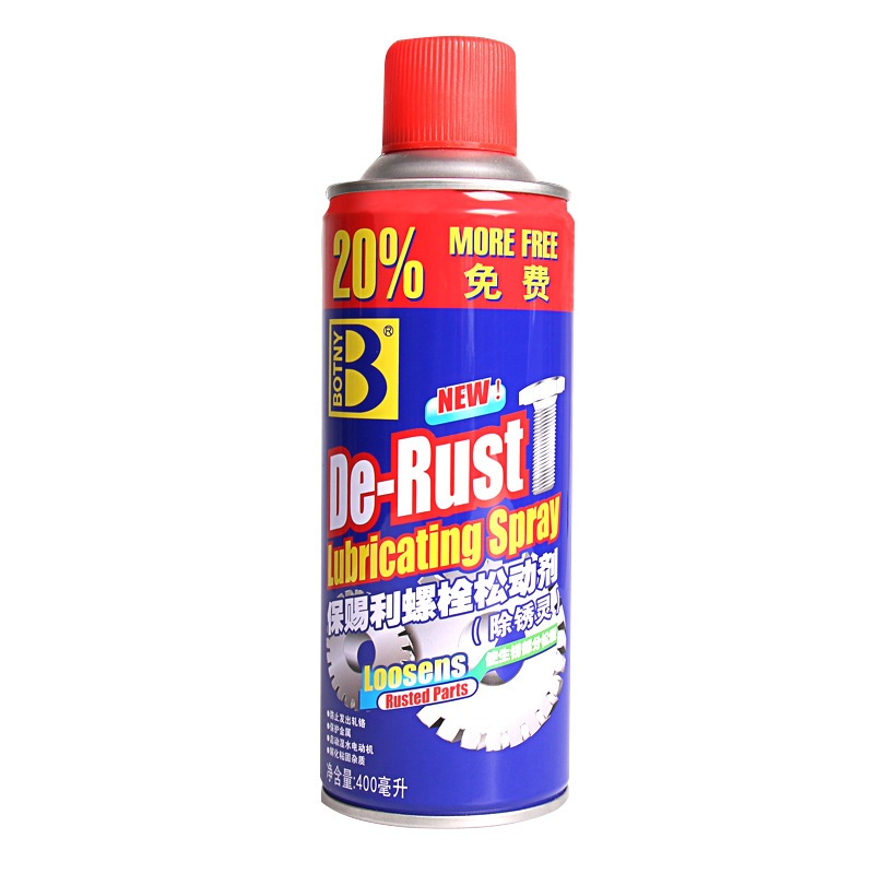 Dung Dịch Bôi Trơn Phá Rỉ Sét Bảo Vệ Bề Mặt Kim Loại Botny De-Rust 400ml