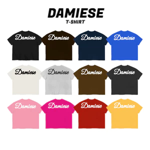 ÁO THUN BOXY DAMIESE "IN PHỒNG" COTTON 260GSM