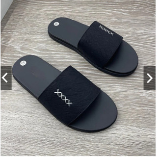 Dép Nam LUXURY_ Quai Ngang Họa Tiết CaRo Vuông Cao Cấp, Đế Cao Su 2 Lớp Chống Trơn Trượt Cực Bền. Size 37-43.