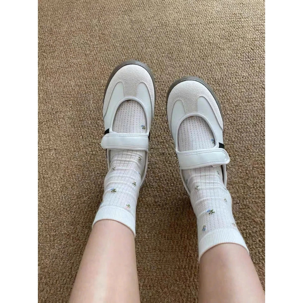 Giày Thể Thao Nữ CIRA 1 Quai Dán Đế Bệt Basic Dễ Đi Thoải Mái Có 3 Màu Kem Trắng Đen Đỏ Size 36-40 | Tiệm giày Quỳnh Anh