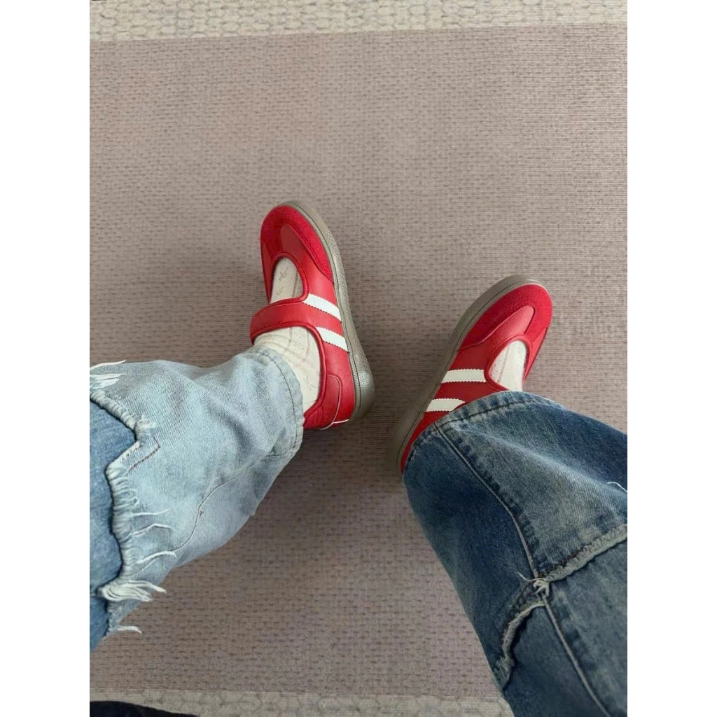 Giày Thể Thao Nữ CIRA 1 Quai Dán Đế Bệt Basic Dễ Đi Thoải Mái Có 3 Màu Kem Trắng Đen Đỏ Size 36-40 | Tiệm giày Quỳnh Anh