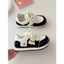 Giày Thể Thao Nữ HANA Độn Đế Quai Dán Basic Cute 3 Màu Đen Kem Hồng [HÀNG LOẠI 1 – Tặng Dây Ren] _ Tiệm giày Quỳnh Anh