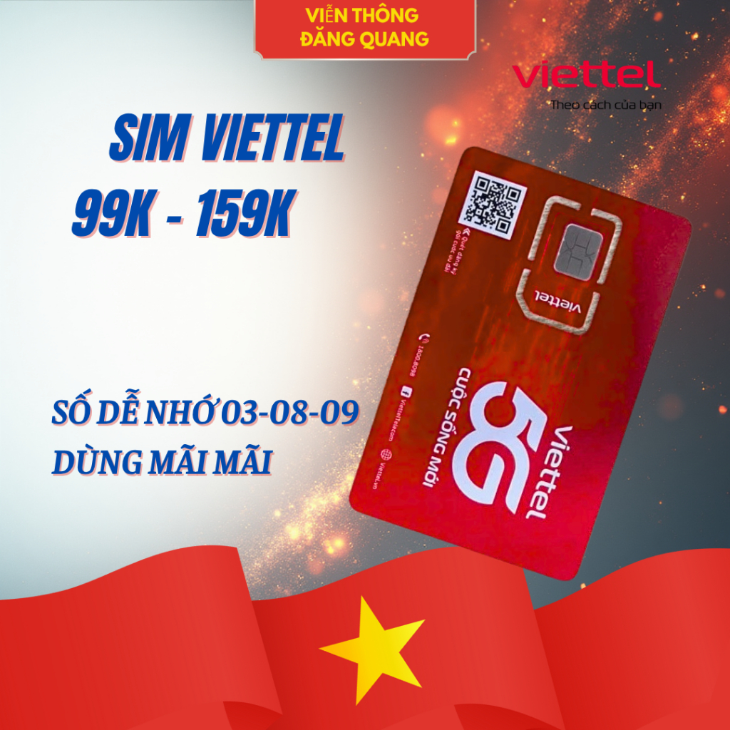 Sim 5g viettel - Giá Tốt, Miễn Phí Vận Chuyển, Đủ Loại | Shopee Việt Nam