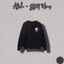 ⚡️[Hight Quality] Áo Len Cổ Tròn Nam Nữ \/ Black Ready To Wear - Điểm Nhấn Chữ Chữ Thêu Phối Đá Vai Cao Cấp