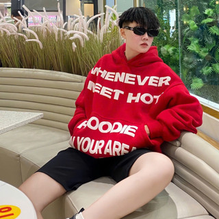 ÁO HOODIE ⚡️ Giá Sập Sàn ⚡️ AO KHOÁC HOODIE NỈ 3 MÀU IN CHỮ WHENEVER ( KÈM ẢNH THẬT ) nam nữ đẹp SSL