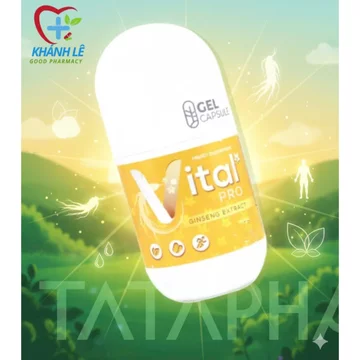 VITAL PRO Viên uống bổ sung dưỡng chất vitamin, khoáng chất, nhân sâm cho cơ thể (hộp 30 viên)