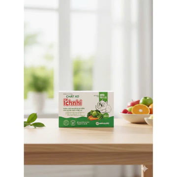 Chất xơ ích nhi, cốm chất xơ hòa tan cho bé, giảm táo bón, đầy hơi, chướng bụng, khó tiêu - Hộp 20 gói