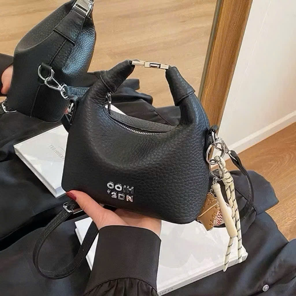 Túi Xách Nữ Da Mềm Mini Thời Trang Cao Cấp – Phong Cách Hàn Quốc, Cầm Tay & Đeo Chéo Đều Đẹp - ko hộp