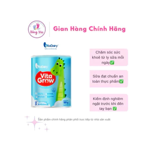 {Deal sốc} VITAGROW 3+ 800g cải tiến mới ( 3 tuổi trở lên ) - HỖ TRỢ PHÁT TRIỂN CHIỀU CAO - Vitadairy