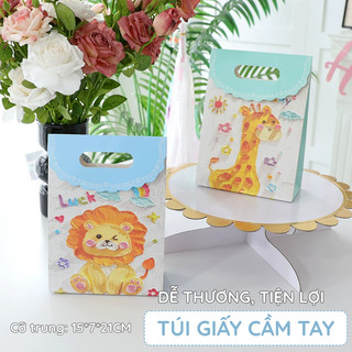 Túi giấy đựng quà mini với tay cầm tiện lợi - Thiết kế xinh xắn, phù hợp làm quà tặng cho bạn bè thân thiết.