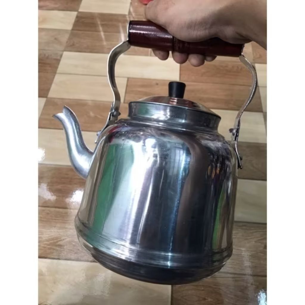 Ấm Nhôm Đứng Tân Đức Thành 1.5L, 2.5L, 4L, Ấm Nhôm Đun Bếp, Ấm Đun Nước
