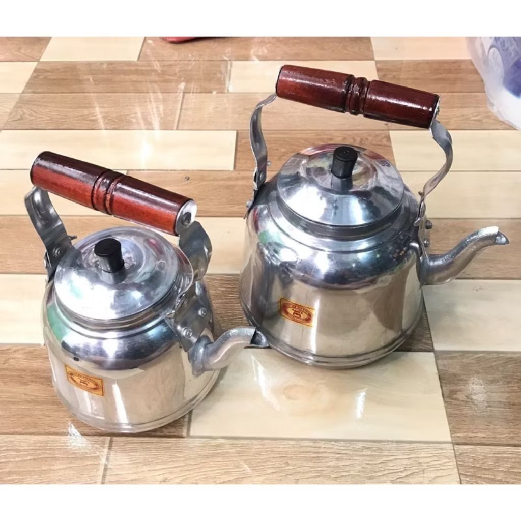 Ấm Nhôm Đứng Tân Đức Thành 1.5L, 2.5L, 4L, Ấm Nhôm Đun Bếp, Ấm Đun Nước