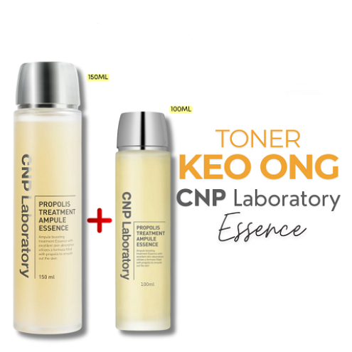 [Set 150ML+ 100ML] Nước Thần Keo Ong CNP Cấp Ẩm Chống Lão Hóa, Toner CNP Laboratory
