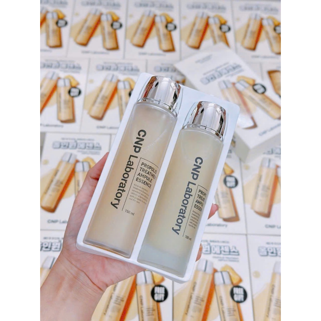 [Set 150ML+ 100ML] Nước Thần Keo Ong CNP Cấp Ẩm Chống Lão Hóa, Toner CNP Laboratory