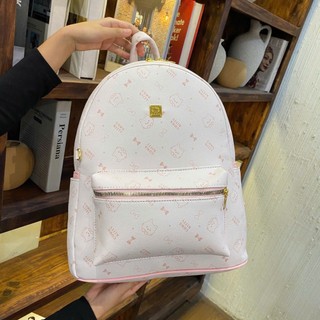 (Quai To Mở Bán) Balo đi học Cow Kitty ( Có Móc Khóa ) size40 nam nữ thời trang đi chơi du lịch đựng vừa sách vở A4 BL99