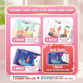 [Combo Thấu Hiểu] Băng Vệ Sinh TopGia Siêu Mỏng Nhẹ, Thấm Hút Cực Nhanh, Khử Mùi Kháng Khuẩn