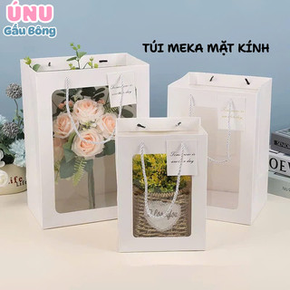 Túi Meka 1 Mặt Kích Thước 25x14x35 cm ( DXRXC), Túi Đựng Quà Sinh Nhật Có Quai Sang Trọng