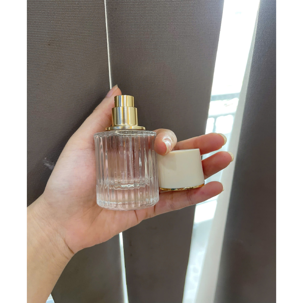 CHAI NƯỚC HOA 30ML (TRỤ TRÒN CÓ SỌC)