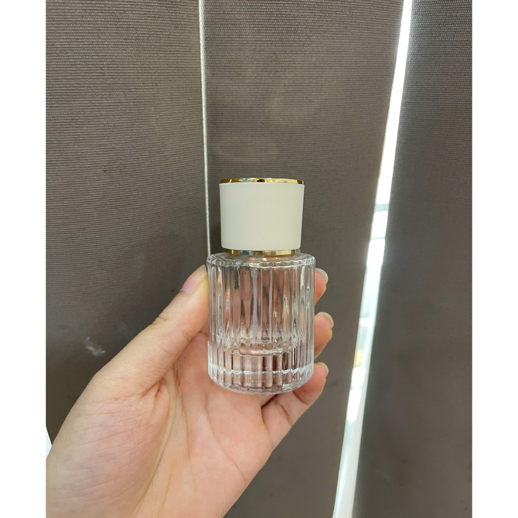 CHAI NƯỚC HOA 30ML (TRỤ TRÒN CÓ SỌC)