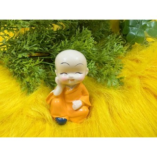 Tượng chú tiểu 4 không cao cấp sứ loại 1 ( Hình Thật - Video Thật )