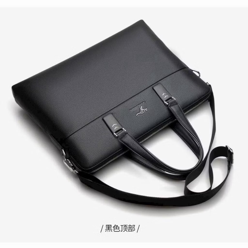 Cặp da nam công sở cao cấp chống nước – Túi xách laptop thời trang sang trọng, đựng tài liệu, đi làm, đi họp