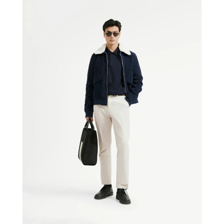 Quần dài khaki nam Dobby co giãn.Slim - ROUTINE 10F25PCA015