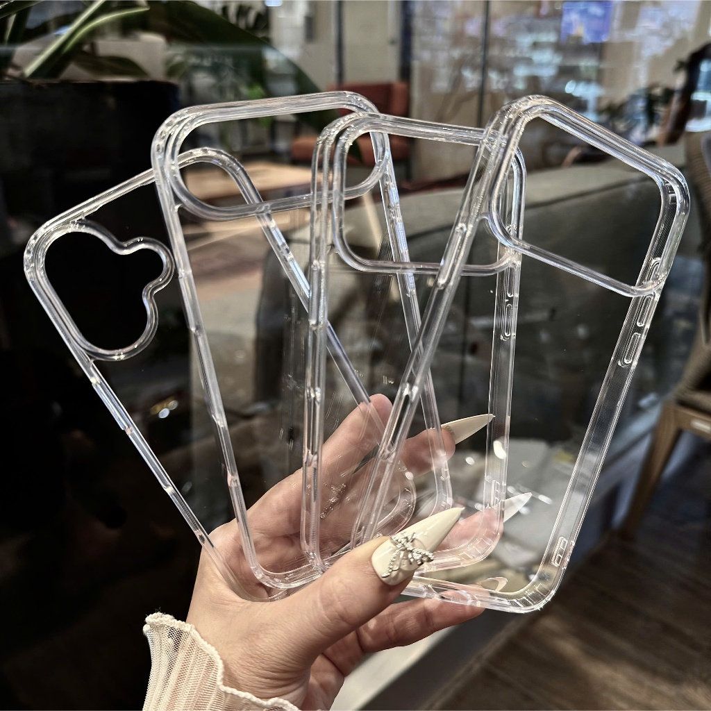 Ốp Lưng iPhone TPU Trong Suốt Siêu Mỏng, Chống Sốc, Giữ Nguyên Màu Máy| Nắng Case