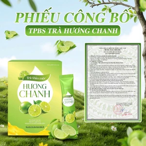 Trà Thảo Mộc Hương Chanh Detox cơ thể , giữ dáng
