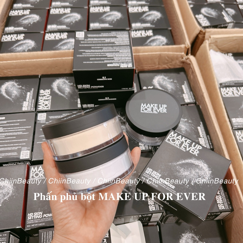Phấn phủ Màu 0.1, 0.2, 1.1 - Phấn phủ bột MAKE UP FOR EVER MUFE HD Skin