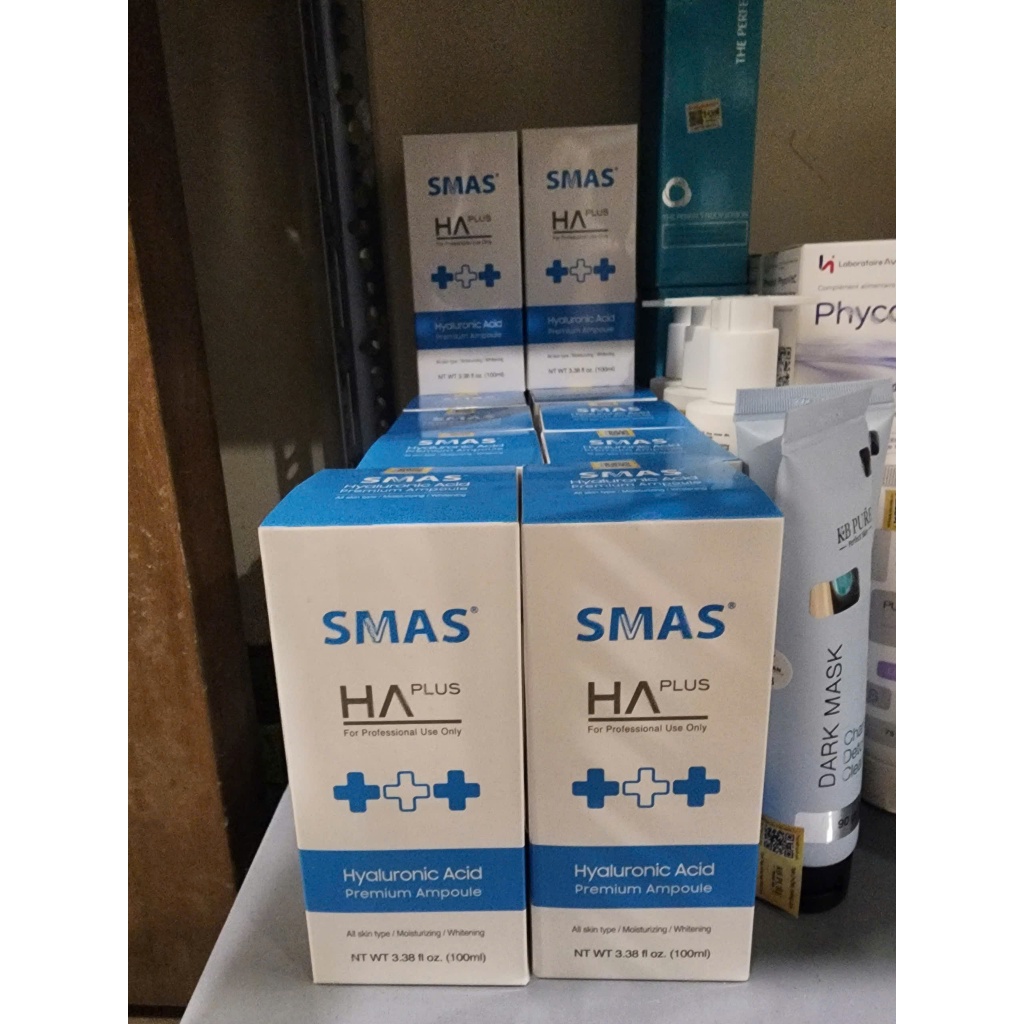 [HÀNG CÔNG TY]Serum cấp nước SMAS HA Plus Hyaluronic Acid Premium Ampoule - Serum Smas 100ml