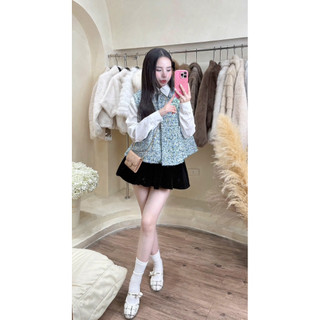 Sét áo gile+sơ mi+hoa trà tặng kèm siêu xinh ạ 💯💝đi CHƠI, đi LÀM ,đi du lịch sang chảnh, xinh XINH đẹp