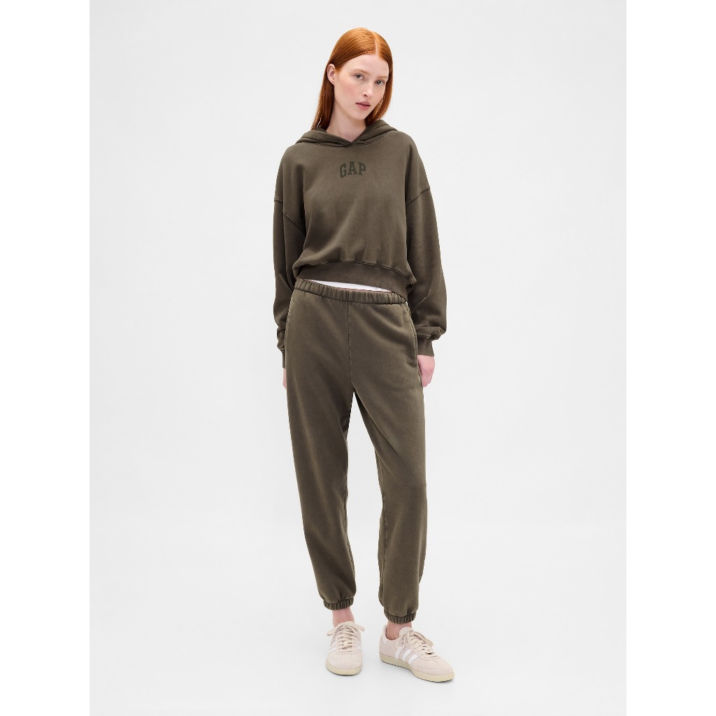 Quần Jogger Nỉ G. A. P Jogger High Rise Vintage.Soft GREYB Unisex | BigBuy360 - bigbuy360.vn