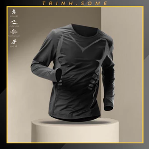 Áo thun nam tay dài, giữ nhiệt thể thao nam co giãn, giữ ấm, Top Sport, màu sắc trẻ trung và năng động. Mã: GN