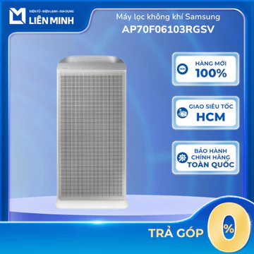 AP70F06103RGSV - Máy Lọc Không Khí Samsung - Phù Hợp Phòng 60M2 - 60W [Giao Toàn Quốc]