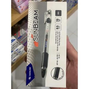 Bút Gel Thiên Long Sunbeam GEL-08 - Bút mực nước, ngòi 0.5mm, nét viết êm mượt, phù hợp học sinh sinh viên
