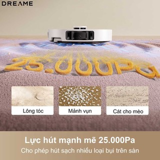 Robot Hút Bụi Lau Sàn Dreame L50 Ultra CE | Bản Quốc Tế | Lực Hút 25k Pa | Trạm Sạc Đa Năng Tự Động | Bảo Hành 24 Tháng