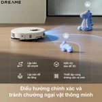 Robot Hút Bụi Lau Sàn Dreame L50 Ultra CE | Tự Động Giặt, Sấy Nóng | Hút Bụi Mạnh Mẽ 25.000 Pa — ảnh 4