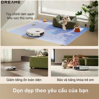 Robot Hút Bụi Lau Sàn Dreame L50 Ultra CE | Bản Quốc Tế | Lực Hút 25k Pa | Trạm Sạc Đa Năng Tự Động | Bảo Hành 24 Tháng